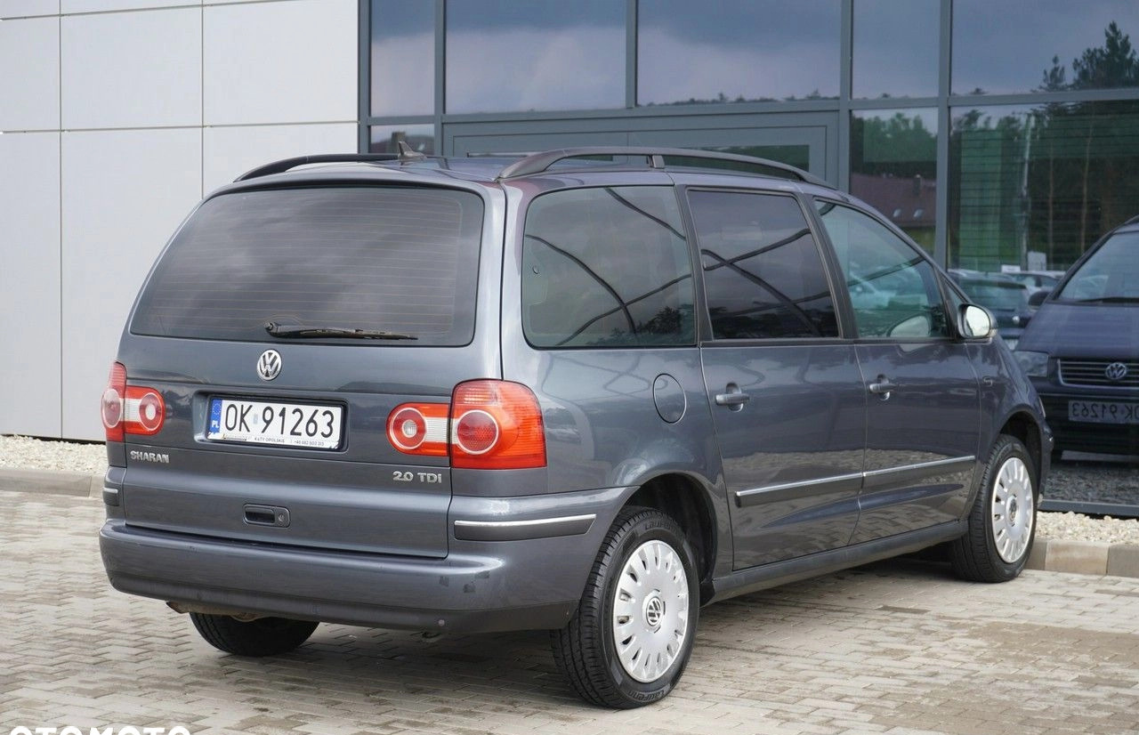 Volkswagen Sharan cena 19499 przebieg: 242600, rok produkcji 2007 z Żychlin małe 301